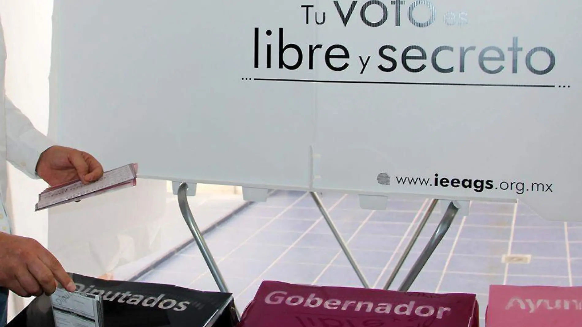 Urnas de votaciones